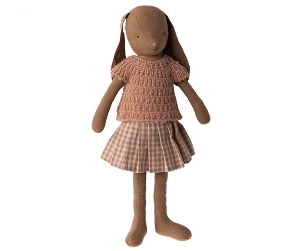 *Pre-Order* Maileg, Size 3 Brown Bunny, Knitted Top & Shirt  (Due May)