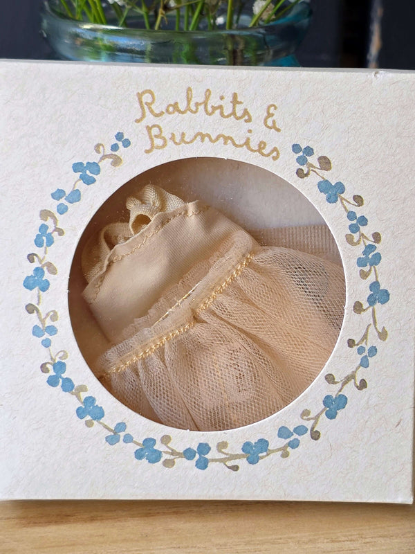 Maileg, Size 1, Ballet Suit & Skirt Cream