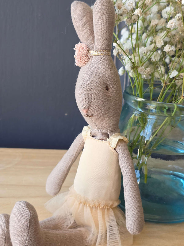 Maileg, Size 1, Ballet Suit & Skirt Cream