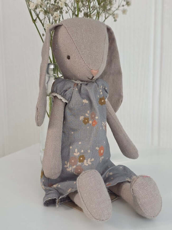 Maileg, Size 1 Bunny In Floral Dress