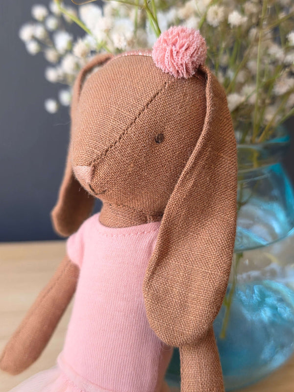 Maileg, Size 1 Bunny In Pink Ballerina Outfit