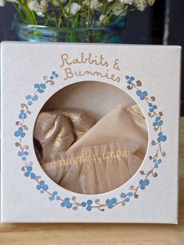 Maileg, Size 2, Ballet Suit & Skirt Cream