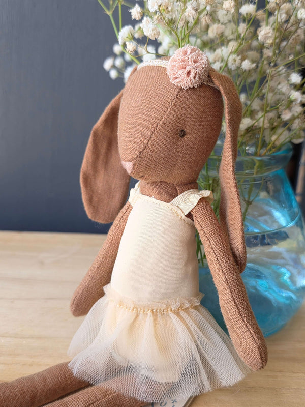 Maileg, Size 2, Ballet Suit & Skirt Cream