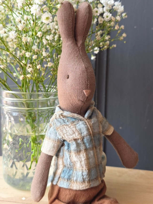 Maileg, Size 2 Rabbit in Shorts and Shirt Set