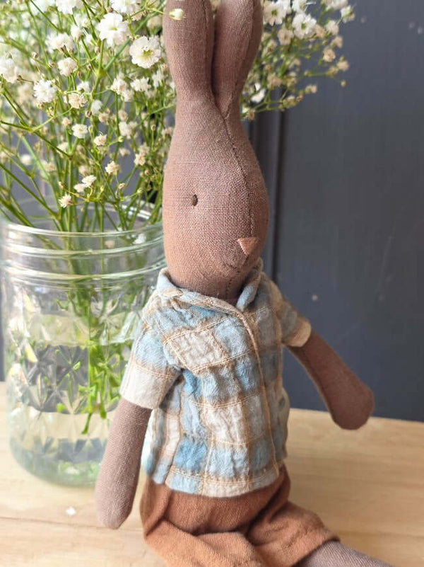 Maileg, Size 2 Rabbit in Shorts and Shirt Set