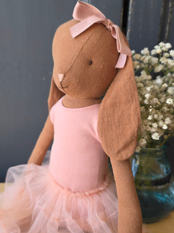 Maileg, Size 3 Bunny - Ballet Suit & Skirt Rose