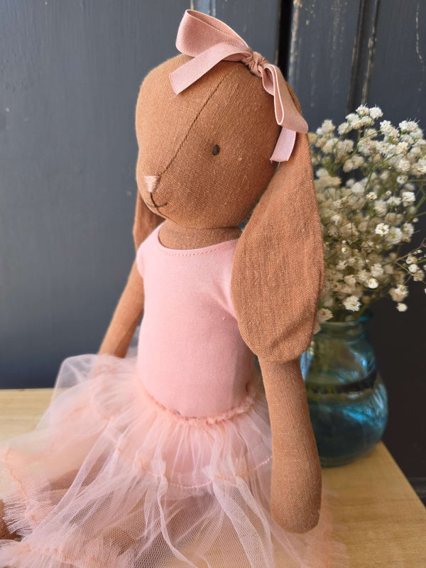 Maileg, Size 3 Bunny - Ballet Suit & Skirt Rose