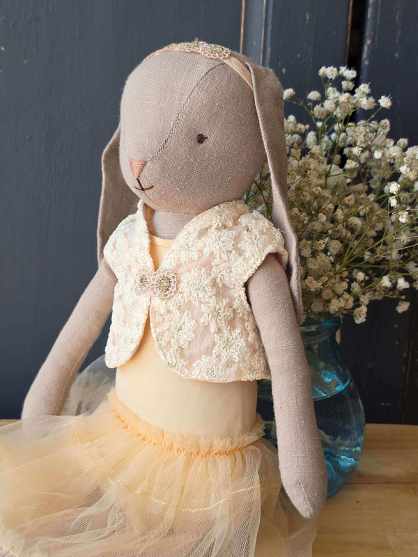 Maileg, Size 3 Ballet Suit & Skirt Cream