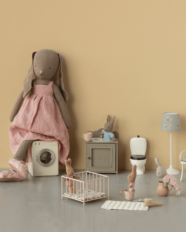 Maileg, Bunny, Size 4 - Brown - Dress and Shoes