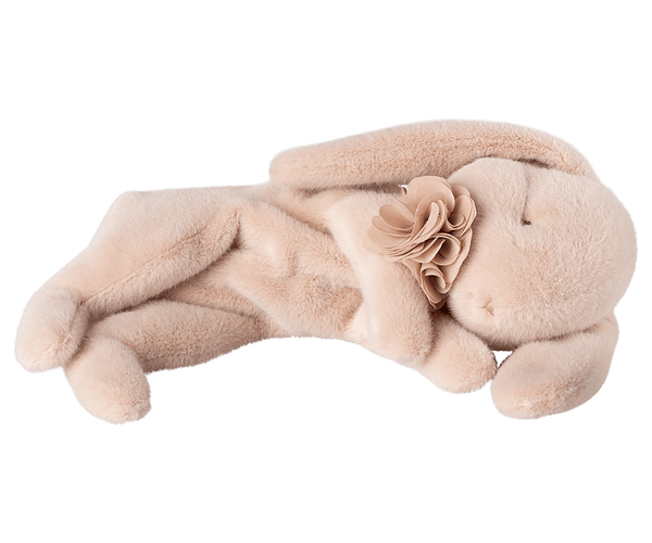 Maileg, Sleeping Bunny Plush, Small - Powder