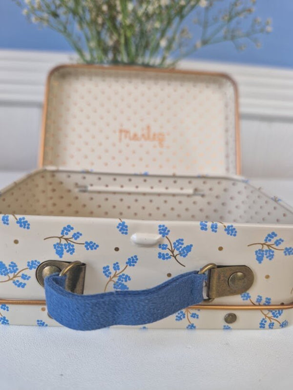 Maileg, Small Suitcase, Madelaine - Blue
