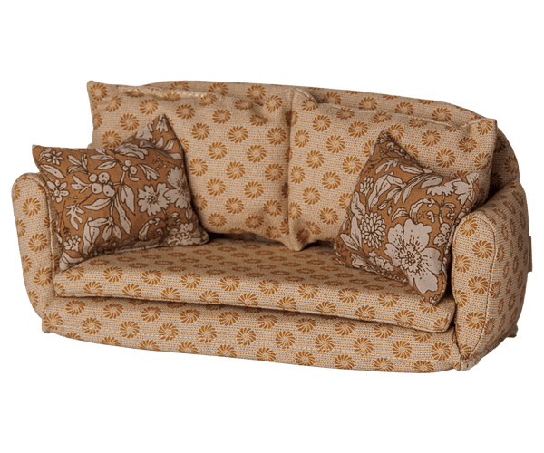PRE-ORDER Maileg, Sofa Bed, Mouse, Large - Ocher **DUE OCT**