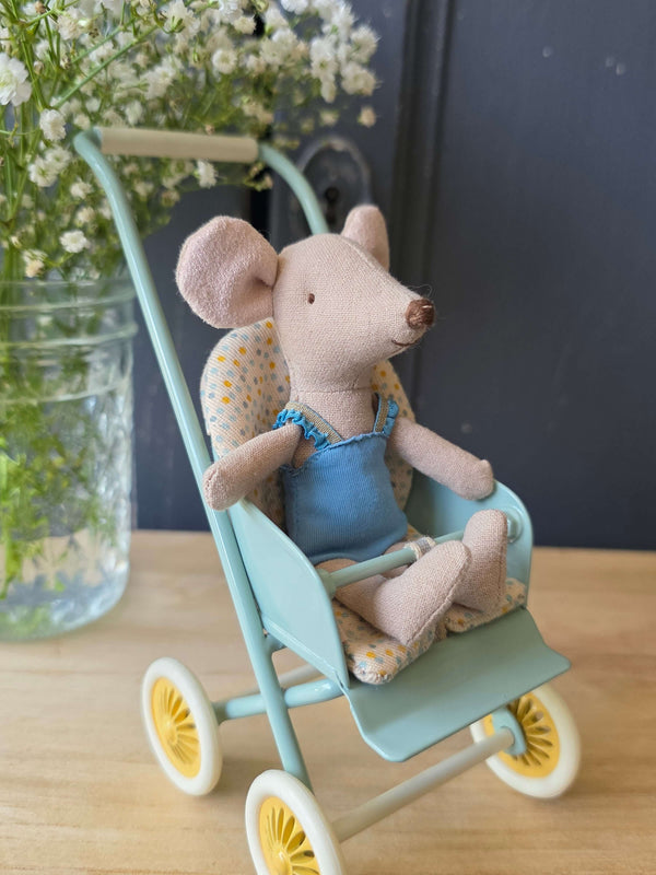Maileg, Stroller Micro - Mint