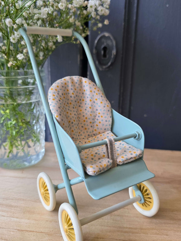 Maileg, Stroller Micro - Mint