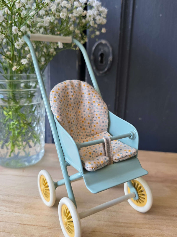 Maileg, Stroller Micro - Mint