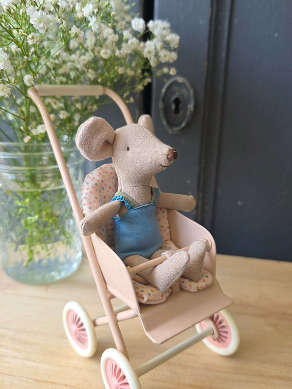 Maileg, Stroller Micro - Powder