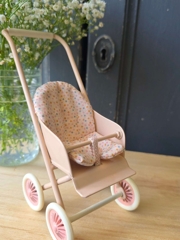 Maileg, Stroller Micro - Powder