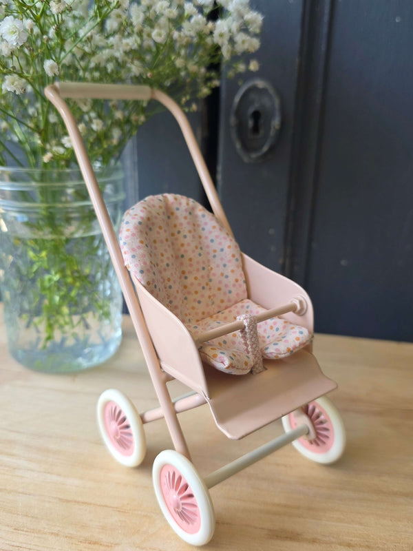 Maileg, Stroller Micro - Powder
