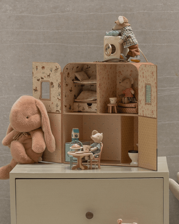 Maileg, SuitCasa, Little Sister and Brother Mouse