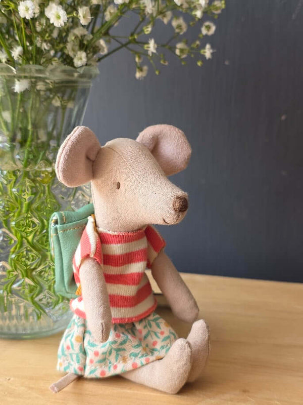 Maileg, Tricycle Mouse, Big Sister - Green