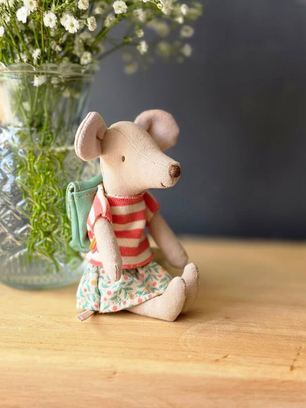 Maileg, Tricycle Mouse, Big Sister - Green