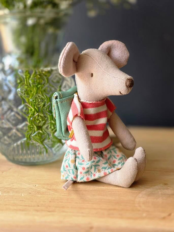Maileg, Tricycle Mouse, Big Sister - Green