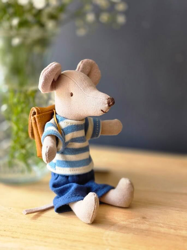 Maileg, Tricycle mouse, Big brother - Brown