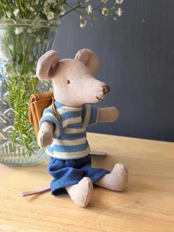 Maileg, Tricycle mouse, Big brother - Brown
