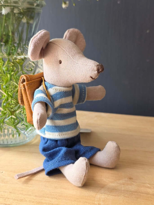 Maileg, Tricycle mouse, Big brother - Brown