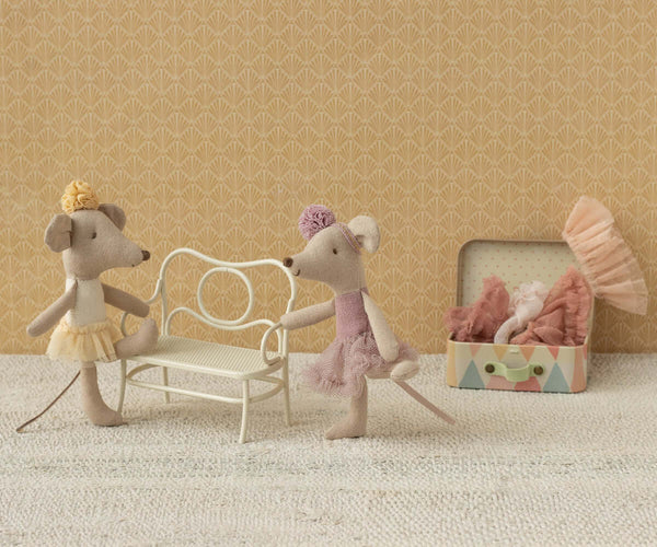 Maileg, Ballerina Mouse, Little Sister - Heather
