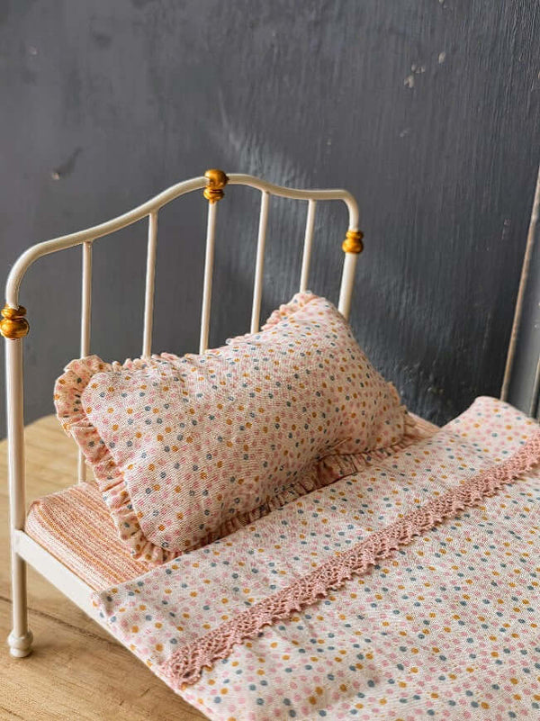 Maileg, Vintage Bed, Mouse - Off White