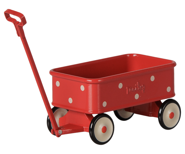 PRE-ORDER Maileg, Wagon Mouse - Red **DUE LATE OCT**