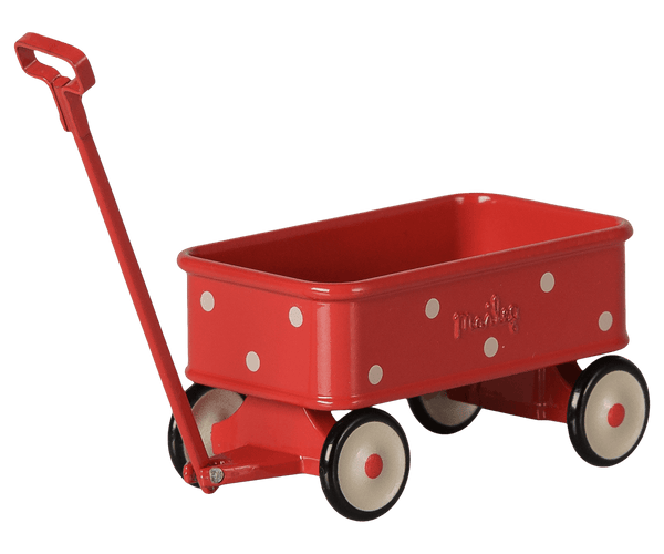 PRE-ORDER Maileg, Wagon Mouse - Red **DUE LATE OCT**