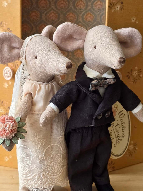 Maileg, Wedding Suit, Dad mouse