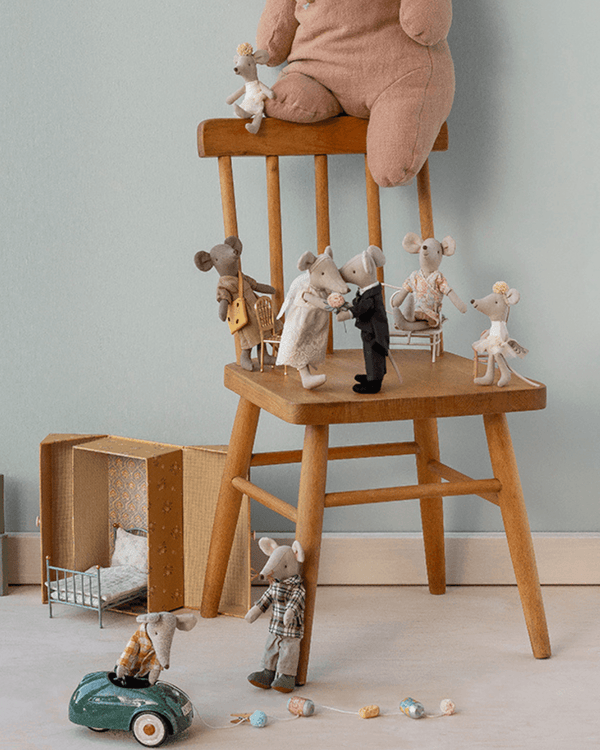 Maileg, Wedding Mice Couple in Box, Mum and Dad