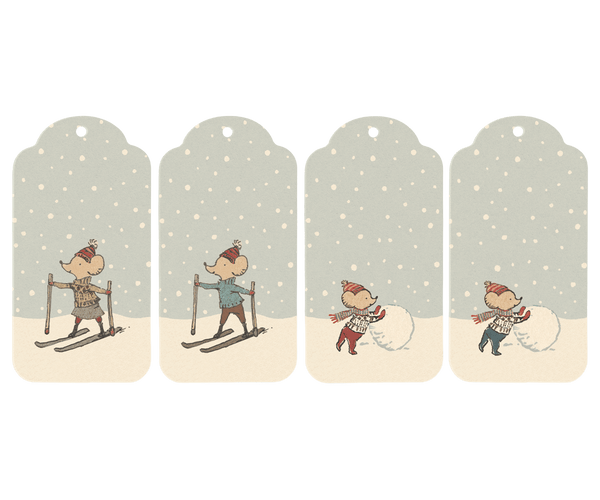 Maileg, Christmas Gift Tags, 12 pcs