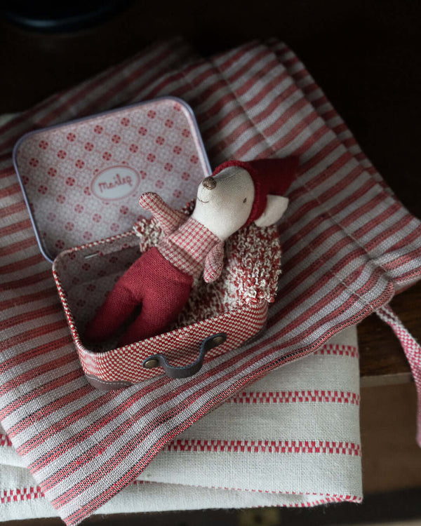 Maileg, Christmas Mouse, Baby in Suitcase