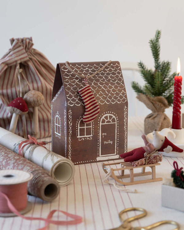 Maileg, Gingerbread House Gift Bag