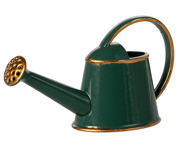 Maileg, Watering Can, Mouse - Dark Green