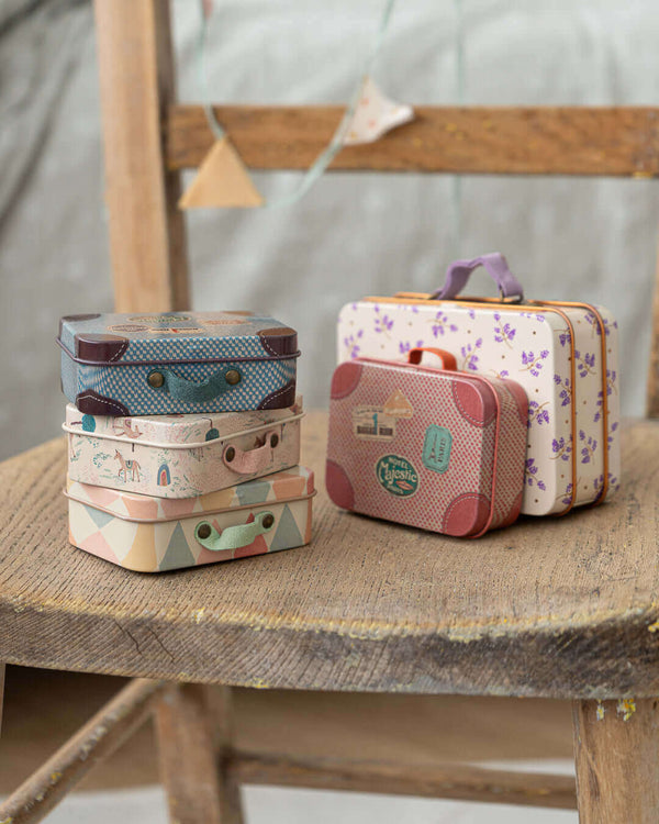 Maileg, Suitcase Micro Des licornes