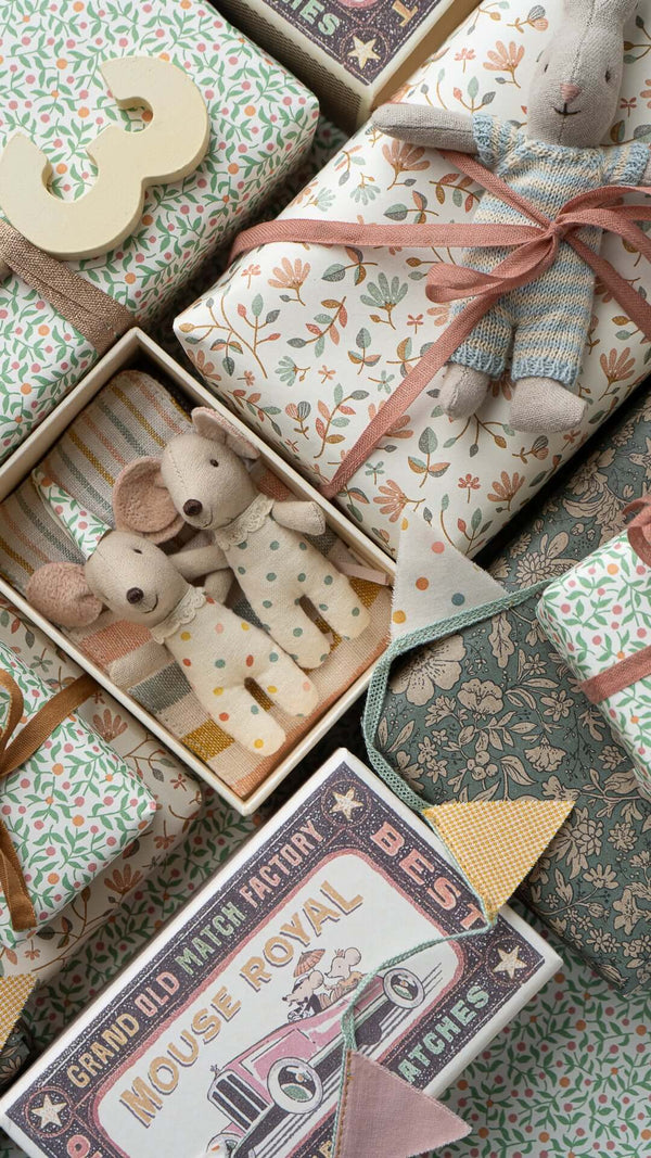 Maileg, Gift Wrap, Berry Branches - 10 m