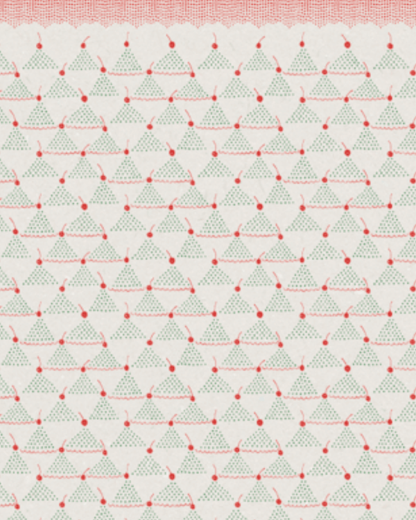 Maileg, Gift Wrap, Cherry - 10 m