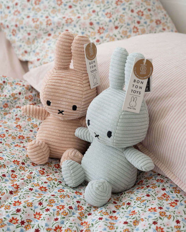 Miffy, Corduroy Soft Jade - 23 cm