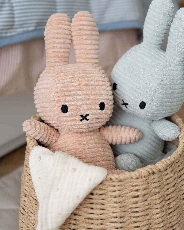 Miffy, Corduroy Soft Jade - 23 cm