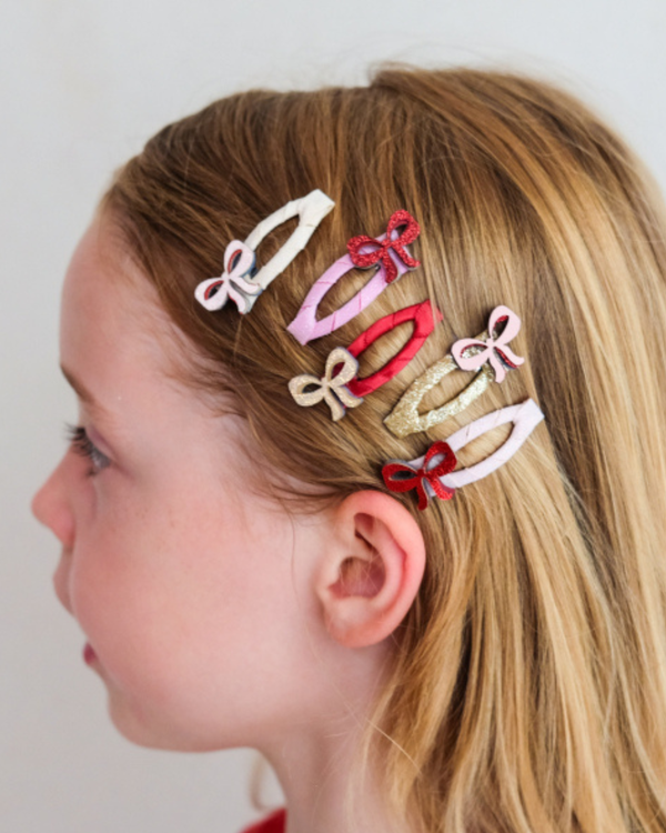 Mimi & Lula, Cutesy Bow Mini Hair Clips