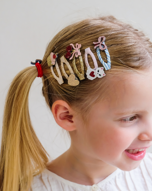 Mimi & Lula, Kittybow Mini Hair Clips