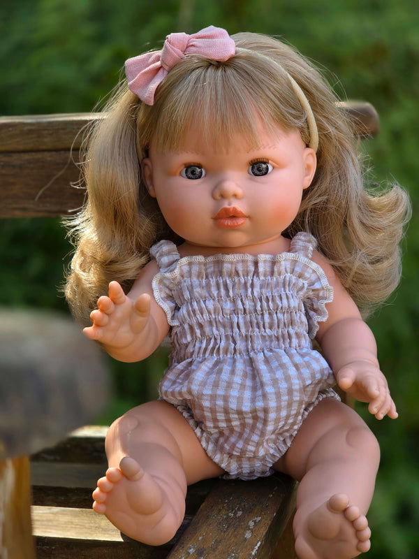 Mini Colettos, Kate (Blonde Hair Girl Doll with Blue Eyes)