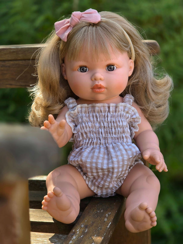 Mini Colettos, Kate (Blonde Hair Girl Doll with Blue Eyes)
