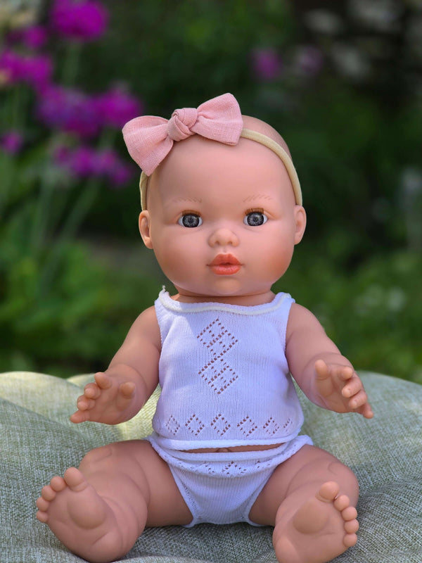 Mini Colettos, Mila (Baby Girl, without Hair and Blue Eyes)