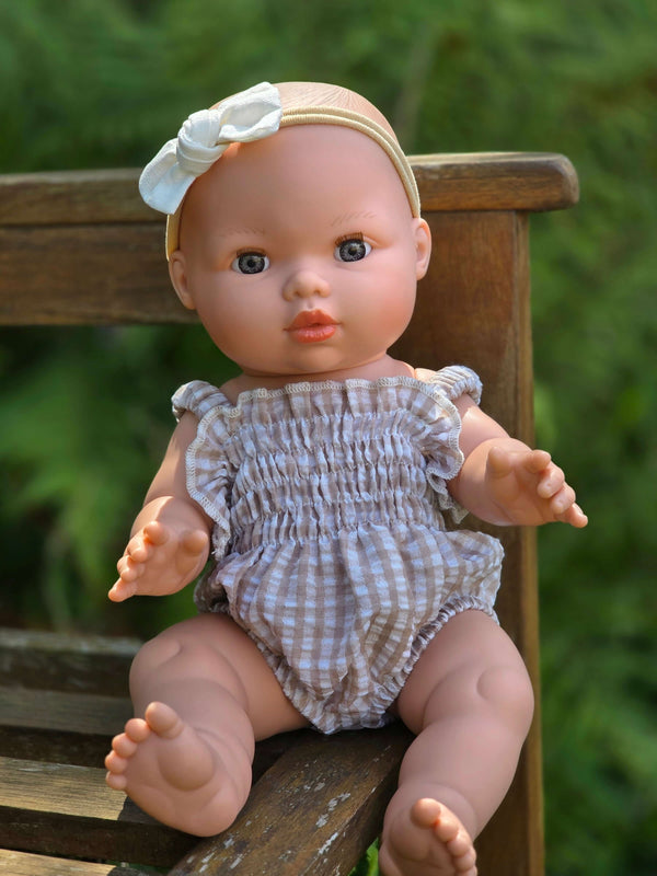 Mini Colettos, Mila (Baby Girl, without Hair and Blue Eyes)